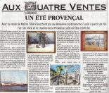 La Provence 3 août 2011
